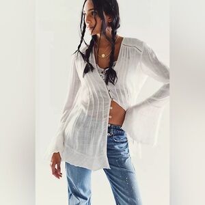 🏔️FREE PEOPLE🏔️GRETA BELL SLEEVE TUNIC🏔️